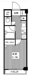 ライズステージ馬込の物件間取画像